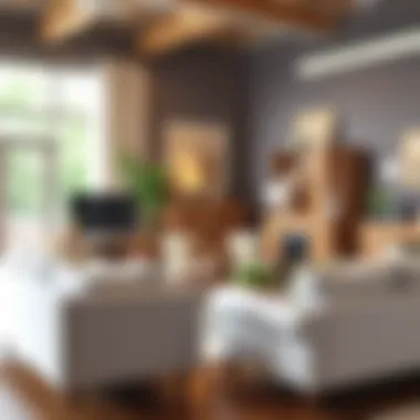 A local charity organization promoting furniture donation