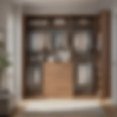 Functional Benefits in Interior Spaces with the 72 Closet System An interior space featuring the functional benefits of a 72 closet system.
