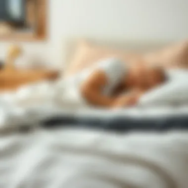 Serenity Restored: Experiencing Quality Sleep with a Mattress Topper User enjoying peaceful sleep on a two-inch mattress topper