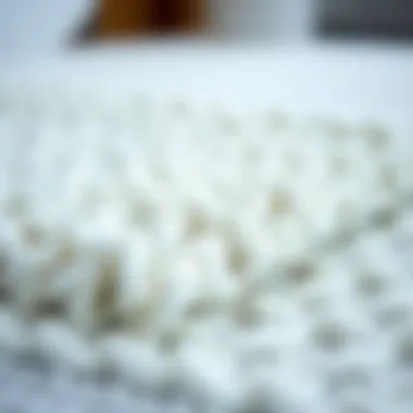 Eco-Friendly Bath Mat Materials Close-up of eco-friendly materials used in bath mats