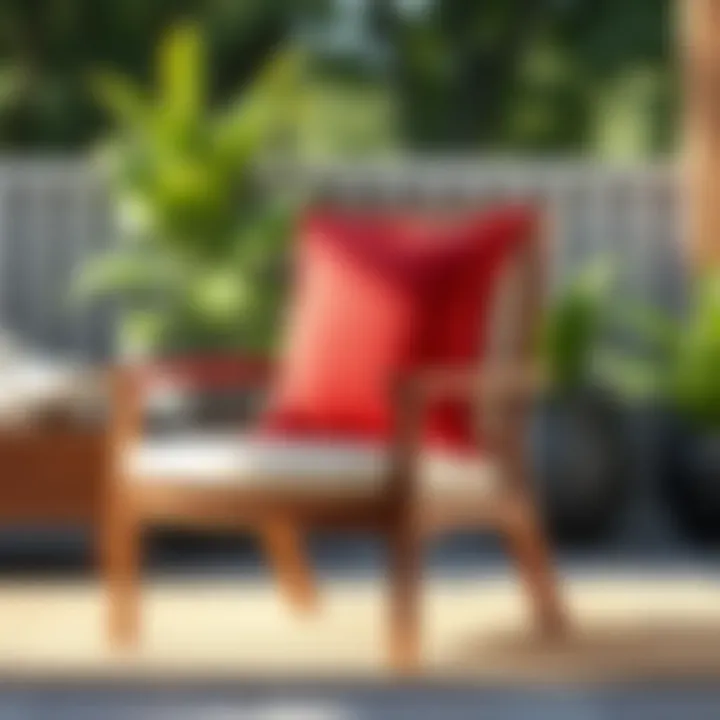 Guide on maintaining and caring for outdoor chair cushions