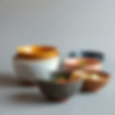 Diverse Materials for Modern Soup Bowls Variety of materials used in soup bowls