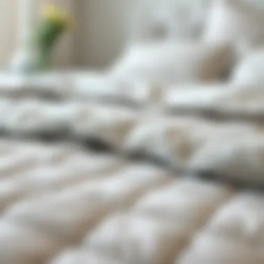 Care instructions for maintaining grey twin coverlets