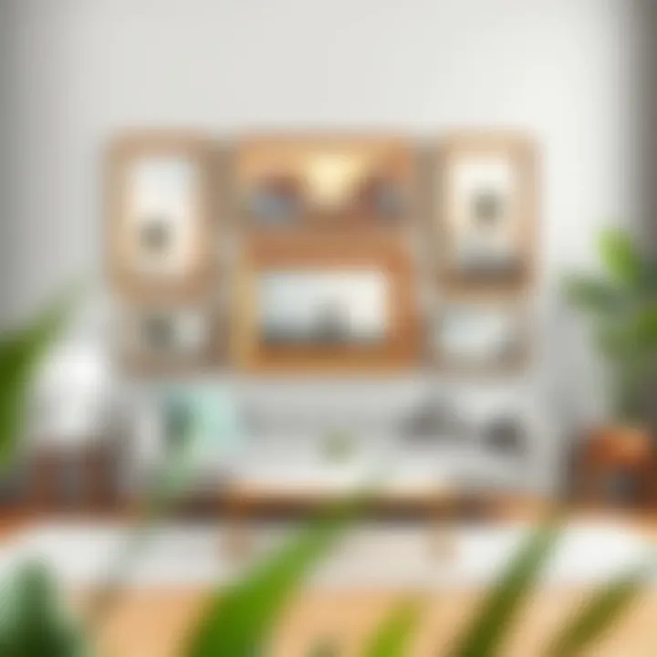 Creative Customization for 4x4 Photo Frame Collage Creative customization options for 4x4 photo frame collage