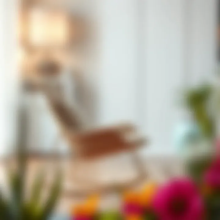 Contemporary rocking chair with modern design