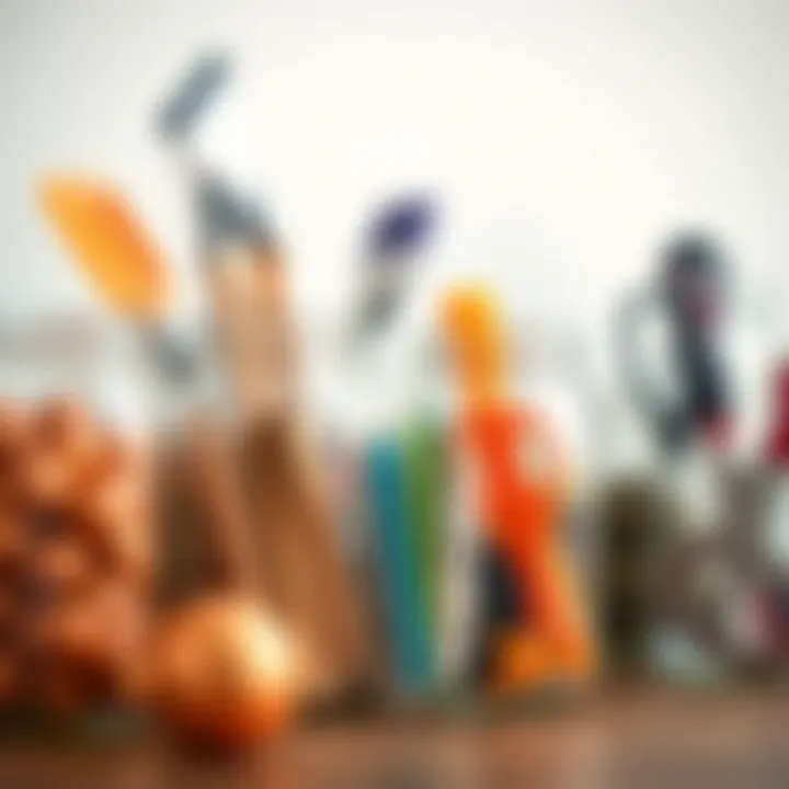 Crafting Supplies in Clear Plastic Mason Jars Creative crafting supplies stored in clear plastic mason jars