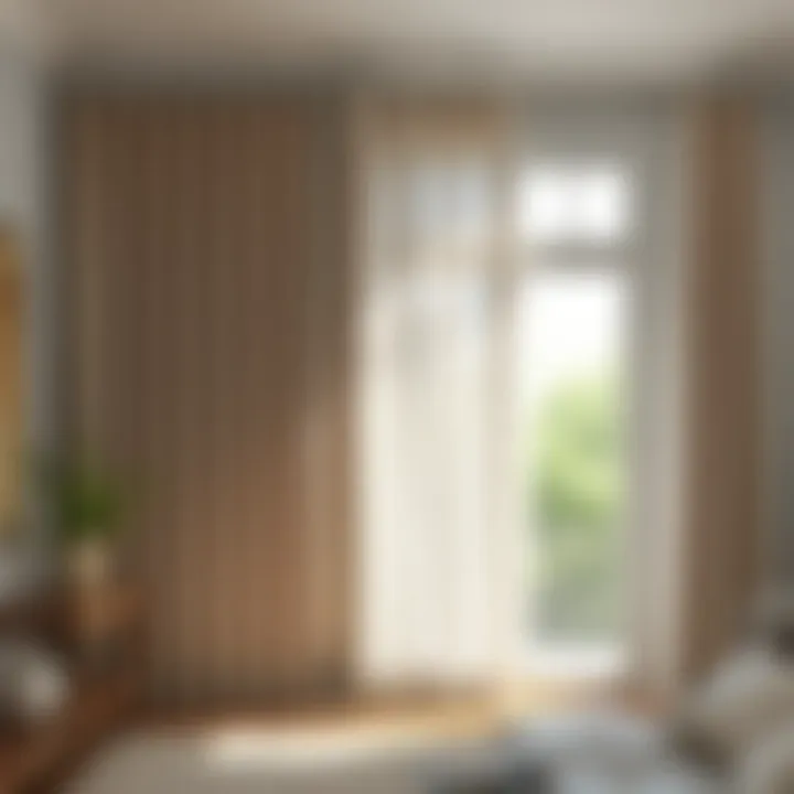 Light-Filtering Curtains Light-filtering curtains that enhance natural light while providing privacy.