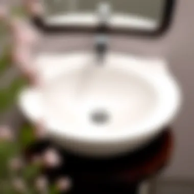 Caring for Elegance: Maintenance of Vessel Vanity Sets Maintenance tips for vessel bathroom vanity sets displayed visually