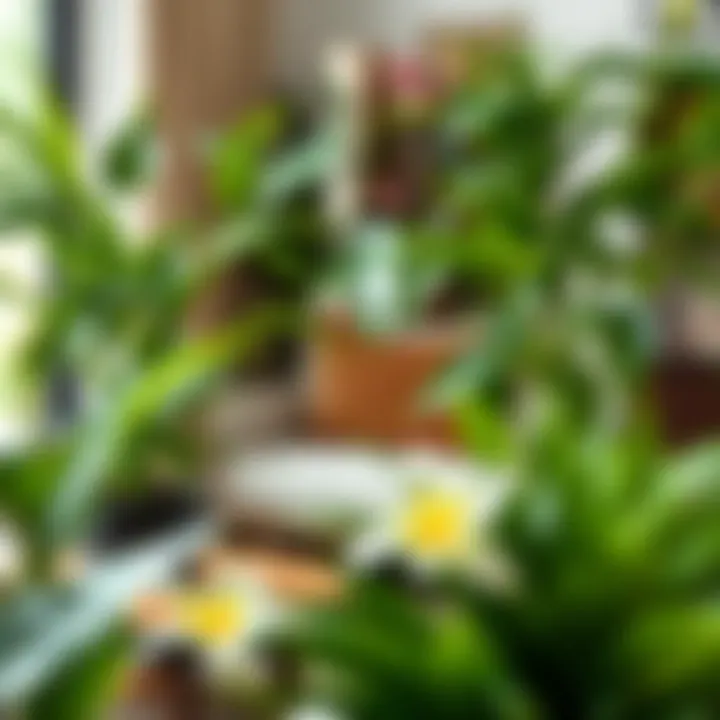 Eco-friendly aspects of artificial plants in decor