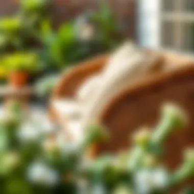 Durable Wicker Materials Durable wicker materials used in patio furniture