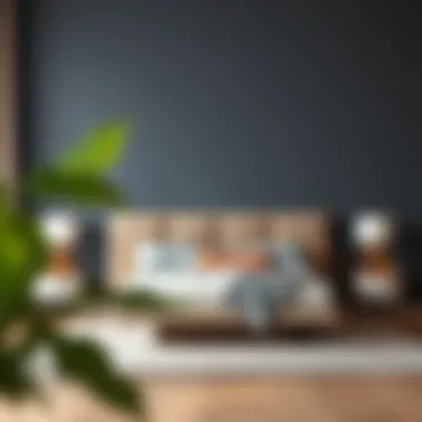 Material options for high sitting king size beds showcasing durability