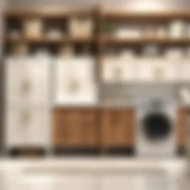 Diverse Material Choices for Linen Cabinets Variety of materials for linen cabinets