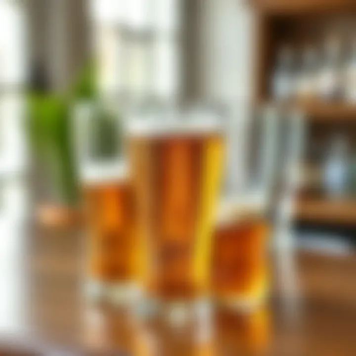 Trends in beer glassware for home and commercial use