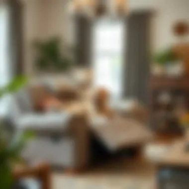 Complementing home decor with various styles of recliner pet protector covers