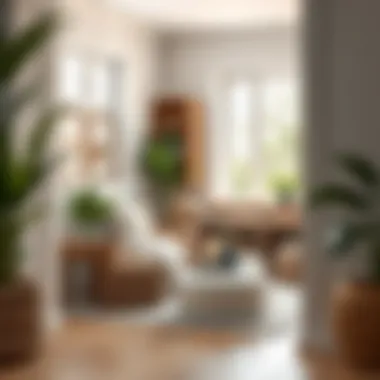 Enhancing Cozy Spaces with Cube Baskets Cube baskets enhancing the ambiance of a cozy reading nook