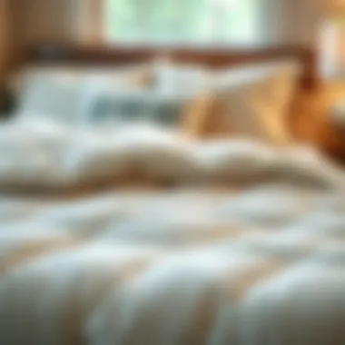 Layering a light quilt with other bedding