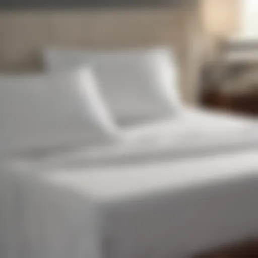 Detailed view of extra long twin bed fitted sheet dimensions