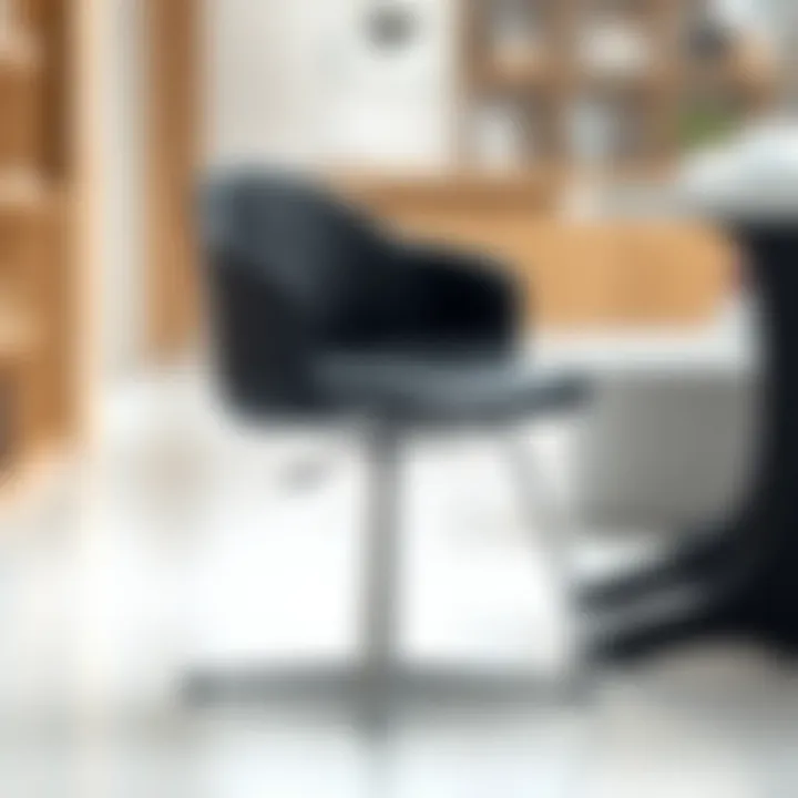 A modern youth chair designed for ergonomic support